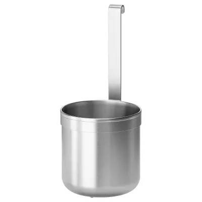 IKEA KUNGSFORS (ИКЕА КУНГСФОРС) — Контейнер, нержавеющая сталь, 12,0x26,5 см