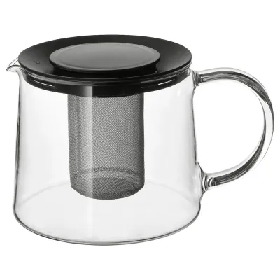 IKEA RIKLIG (ИКЕА РИКЛИГ) — Заварочный чайник, стекло, 1,5 л