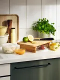 IKEA STOLTHET (ИКЕА СТОЛТХЕТ) — Разделочная доска, бамбук, 35x22 см — фото 3