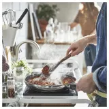 IKEA MIDDAGSMAT (ИКЕА МИДДАГСМАТ) — Сковороды, 2 штуки, антипригарное покрытие/нержавеющая сталь — фото 3