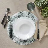 IKEA OFTAST (ИКЕА ОФТАСТ) — Глубокая тарелка, белая, 20 см — фото 3