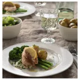 IKEA OFANTLIGT (ИКЕА ОФАНТЛИГТ) — Миска, белая, 13 см — фото 4