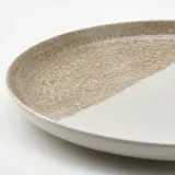 IKEA KRUSTISTEL (ИКЕА КРУСТИСТЕЛ) — Тарелка, рисунок/светло-бежевый, 20 см — фото 2