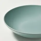 IKEA FÄRGKLAR (ИКЕА ФЭРГКЛАР) — Глубокая тарелка, матовая светло-бирюзовая, 23 см — фото 2