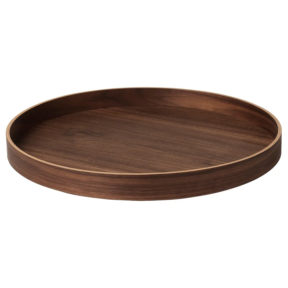 IKEA OMBONAD (ИКЕА ОМБОНАД) — Поднос, орех, 42 см