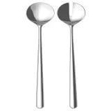 IKEA SEDLIG (ИКЕА СЕДЛИГ) — Салатные столовые приборы, 2 штуки, нержавеющая сталь, 28 см — фото 1