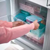 IKEA PRUTA (ИКЕА ПРУТА) — Контейнер для продуктов с крышкой, синий, 0,6 л — фото 4