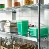 IKEA PRUTA (ИКЕА ПРУТА) — Контейнер для продуктов с крышкой, 17 штук, зеленый — фото 5