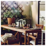 IKEA KORKEN (ИКЕА КОРКЕН) — Банка в форме бутылки с крышкой, прозрачное стекло, 1,4 л — фото 5