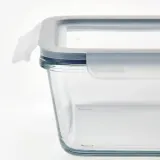 IKEA IKEA 365+ (ИКЕА ИКЕА 365+) — Контейнер для пищевых продуктов с крышкой, прямоугольный/стеклопластик, 3,1 л — фото 7
