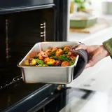 IKEA IKEA 365+ (ИКЕА ИКЕА 365+) — Контейнер для пищевых продуктов, большой прямоугольный/нержавеющая сталь, 3 л — фото 3