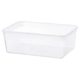 IKEA IKEA 365+ (ИКЕА ИКЕА 365+) — Контейнер для пищевых продуктов, большой прямоугольный/пластик, 5,2 л — фото 1