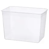 IKEA IKEA 365+ (ИКЕА ИКЕА 365+) — Контейнер для пищевых продуктов, большой прямоугольный/пластик, 10,6 л — фото 1