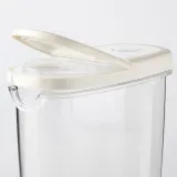 IKEA IKEA 365+ (ИКЕА ИКЕА 365+) — Контейнер/кастрюля для сухих продуктов, прозрачный/белый, 1,3 л — фото 6