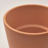 IKEA BRUNBÄR (ИКЕА БРУНБЭР) — Цветочный горшок с блюдцем, открытый терракот, 12 см — фото 7