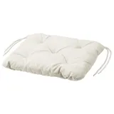 IKEA KUDDARNA (ИКЕА КУДДАРНА) — Подушка для кресла, сад, светло-серо-бежевый, 36x32 см — фото 1