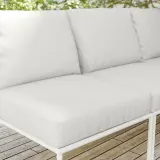 IKEA FRÖSÖN (ИКЕА ФРОСОН) — Чехол для подушки на спинку сиденья, открытый бежевый, 62x44 см — фото 4
