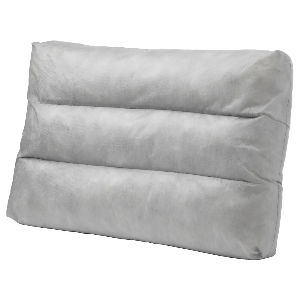 IKEA DUVHOLMEN (ИКЕА ДУВХОЛМЕН) — Внутренняя подушка спинки, внешняя серая, 62x44 см