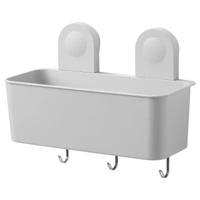 IKEA RÅNEN (ИКЕА РОНЕН) — Мыльница/крючок/корзина для душа, 26x21 см