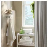 IKEA BROFJÄRDEN (ИКЕА БРОФЙЭРДЕН) — Душевая полка, хромированный эффект, 33x12 см — фото 4