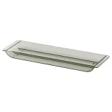 IKEA VISSLAÅN (ИКЕА ВИССЛАОН) — Вставка для ящика, серая, 35x11x3 см — фото 1