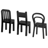 IKEA FJANTIG (ИКЕА ФЙАНТИГ) — Крючок, черный — фото 1