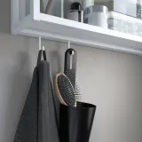 IKEA ENHET (ИКЕА ЕНХЕТ) — Перекладина для крючков, белая, 37 см — фото 3