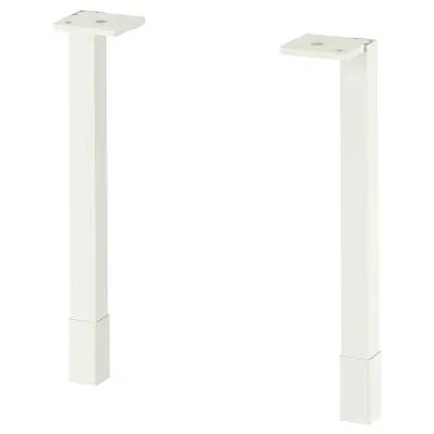 IKEA ENHET (ИКЕА ЕНХЕТ) — Ножки шкафа, белые, 23,5 см
