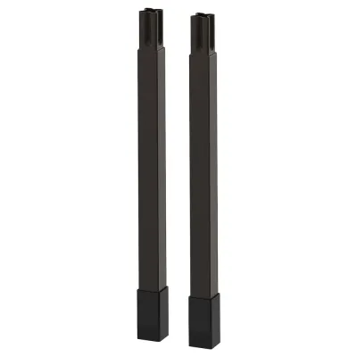 IKEA ENHET (ИКЕА ЕНХЕТ) — Ножки для корпуса, антрацит, 23,5 см