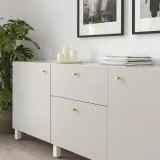 IKEA BAGGANÄS (ИКЕА БАГГАНЭС) — Ручка, цветная латунь, 21 мм — фото 3