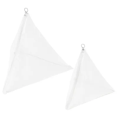 IKEA SLIBB (ИКЕА СЛИББ) — Мешок для стирки, 2 шт, белый/серый