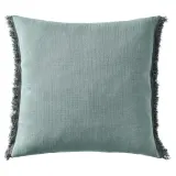 IKEA VALLKRASSING (ИКЕА ВАЛЛКРАССИНГ) — Наволочка, светло-сине-серая, 50x50 см — фото 1