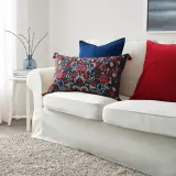 IKEA SKOGSKORN (ИКЕА СКОГСКОРН) — Подушка, темно-серый/многоцветный, 40x65 см — фото 5