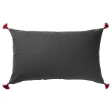 IKEA SKOGSKORN (ИКЕА СКОГСКОРН) — Подушка, темно-серый/многоцветный, 40x65 см — фото 6