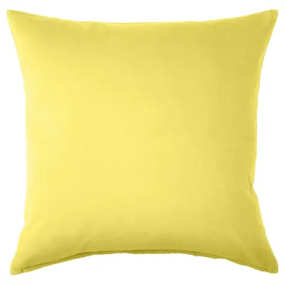 IKEA SANELA (ИКЕА САНЕЛА) — Наволочка, светло-желтая, 50x50 см