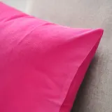 IKEA SANELA (ИКЕА САНЕЛА) — Наволочка, ярко-розовая, 40x58 см — фото 4