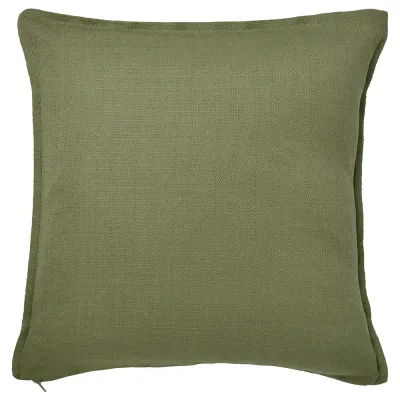 IKEA LAGERPOPPEL (ИКЕА ЛАГЕРПОППЕЛ) — Наволочка, серо-зеленая, 50x50 см