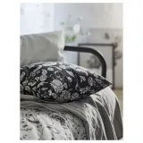 IKEA IDALINNEA (ИКЕА ИДАЛИННЕА) — Наволочка, антрацит, 50x50 см — фото 5