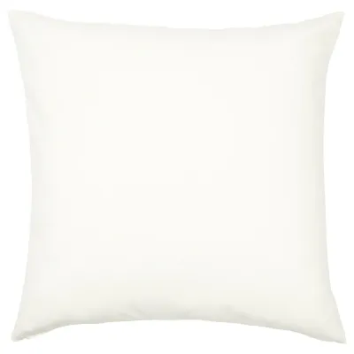 IKEA HJÄRTERÖ (ИКЕА ХЙЭРТЕРО) — Наволочка, кремовая, открытая/внутренняя, 65x65 см