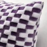 IKEA BLÅSKATA (ИКЕА БЛОСКАТА) — Наволочка, фиолетовый/узор, 50x50 см — фото 3