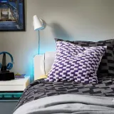 IKEA BLÅSKATA (ИКЕА БЛОСКАТА) — Наволочка, фиолетовый/узор, 50x50 см — фото 4