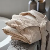 IKEA BJÄLVEN (ИКЕА БЙЭЛВЕН) — Халат, бежевый, L/XL — фото 3