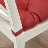 IKEA MALINDA (ИКЕА МАЛИНДА) — Подушка для стула, темно-красная, 40/35x38x7 см — фото 7