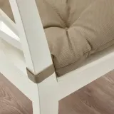 IKEA MALINDA (ИКЕА МАЛИНДА) — Подушка для стула, бежевая, 40/35x38x7 см — фото 3