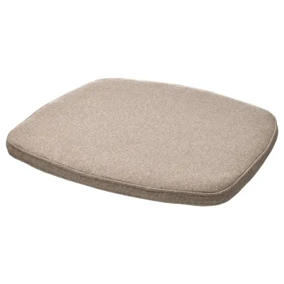 IKEA ÄLVGRÄSMAL (ИКЕА ЭЛВГРЭСМАЛ) — Подушка для стула, бежевая, 32,6/31,3x33x3 см
