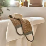 IKEA DVÄRGHYACINT (ИКЕА ДВЭРГХУАКИНТ) — Лента для промывки спины, натуральная/зеленая — фото 4