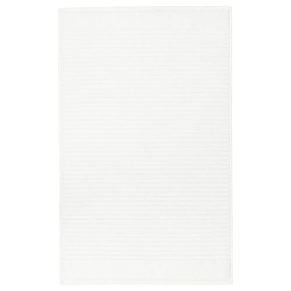 IKEA ALSTERN (ИКЕА АЛСТЕРН) — Коврик для ванной комнаты, белый, 50x80 см