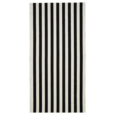 IKEA VARGTÖREL (ИКЕА ВАРГТОРЕЛ) — Ткань с отделкой, черная/белая, 150x300 см