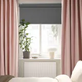 IKEA VILBORG (ИКЕА ВИЛБОРГ) — Шторы, 1 пара, на ленте/розовый, 145x300 см — фото 3