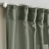 IKEA STENFRÖ (ИКЕА СТЕНФРО) — Шторы, 2 шт, на ленте/зеленые, 145x300 см — фото 4